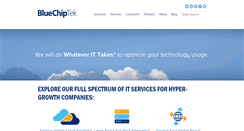 Desktop Screenshot of bluechiptek.com